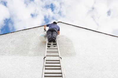 Peinture extérieure à Chouppes — façades et ravalement